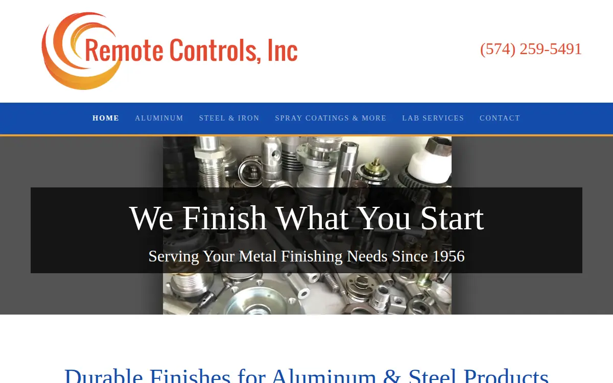 Homepage of Remote Controls INC