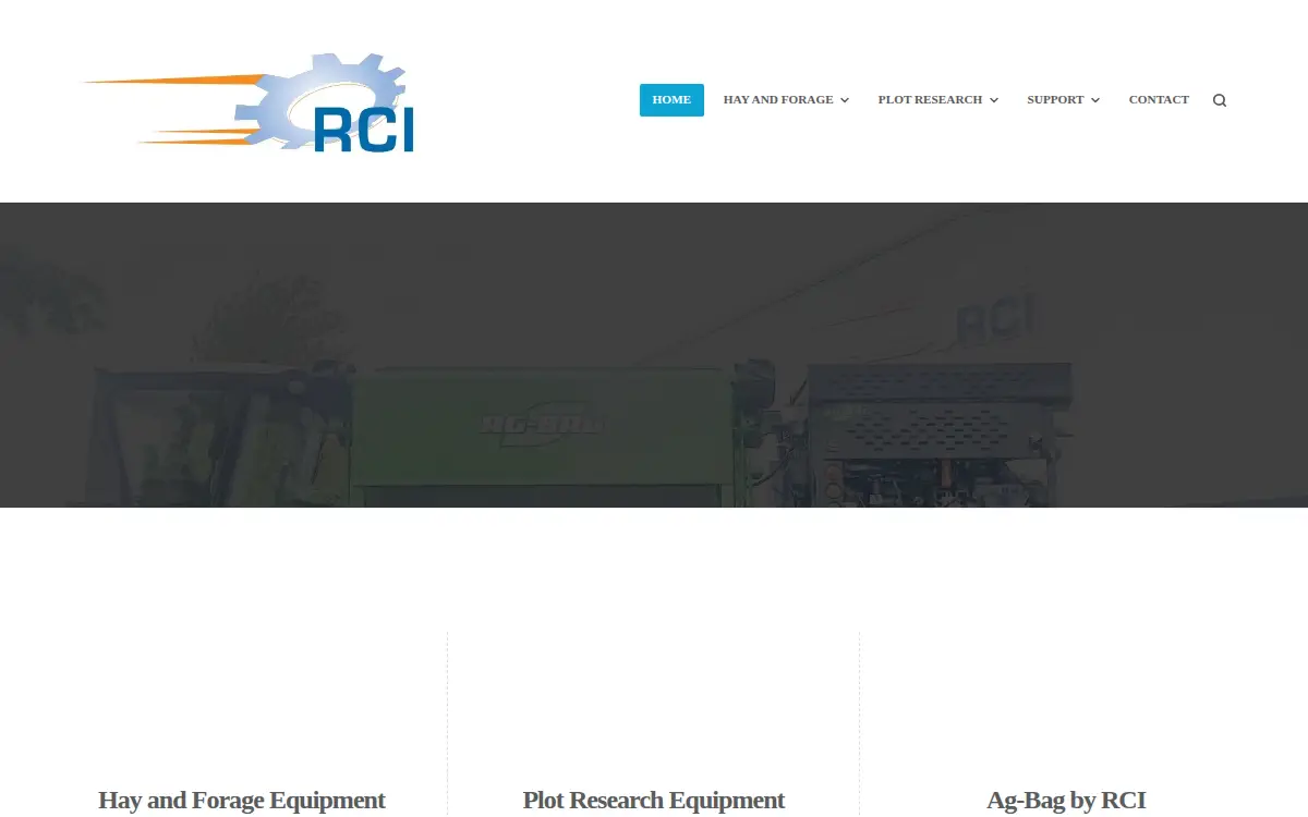 Homepage of Rci Engineering LLC