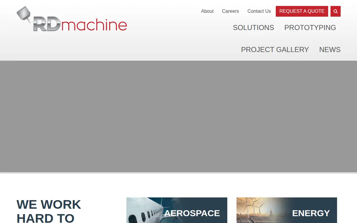 Homepage of Rd Machine INC