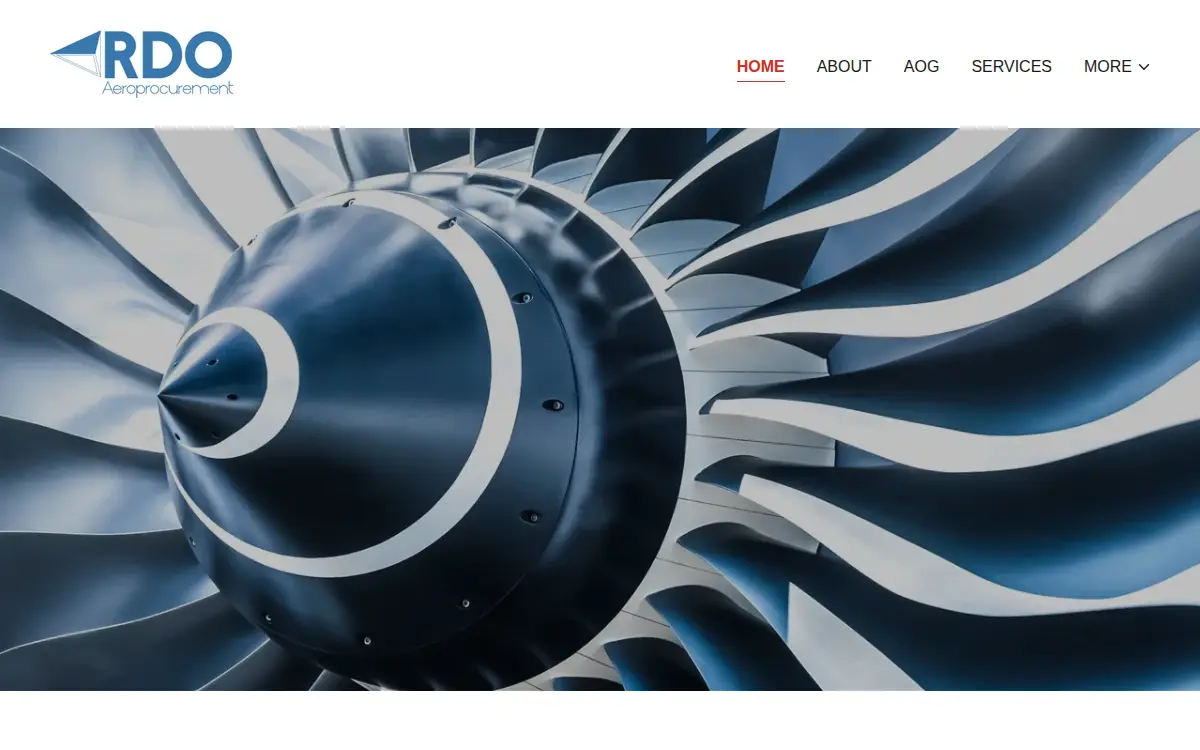 Homepage of Rdo Aeroprocurement LLC