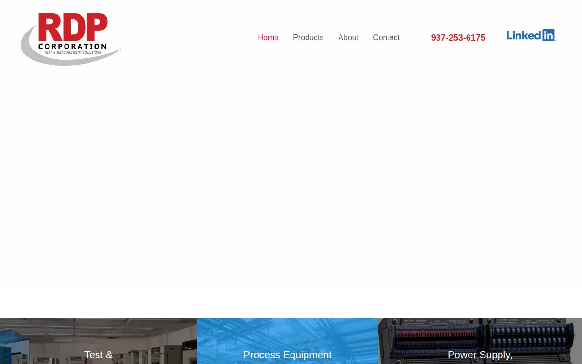 Homepage of Rdp Corporation