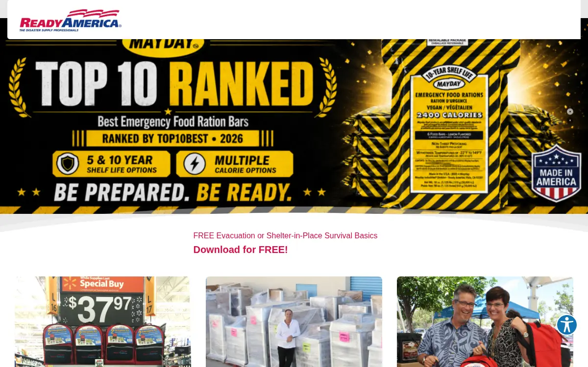 Homepage of Ready America INC