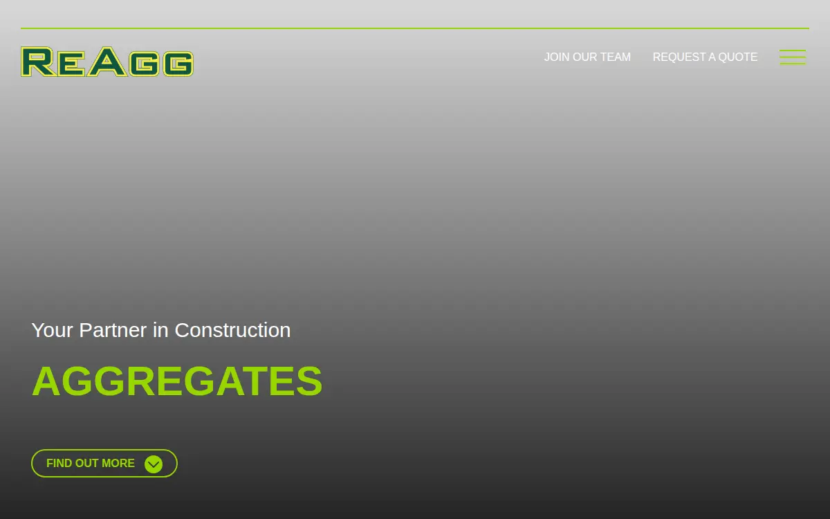 Homepage of Reagg LLC