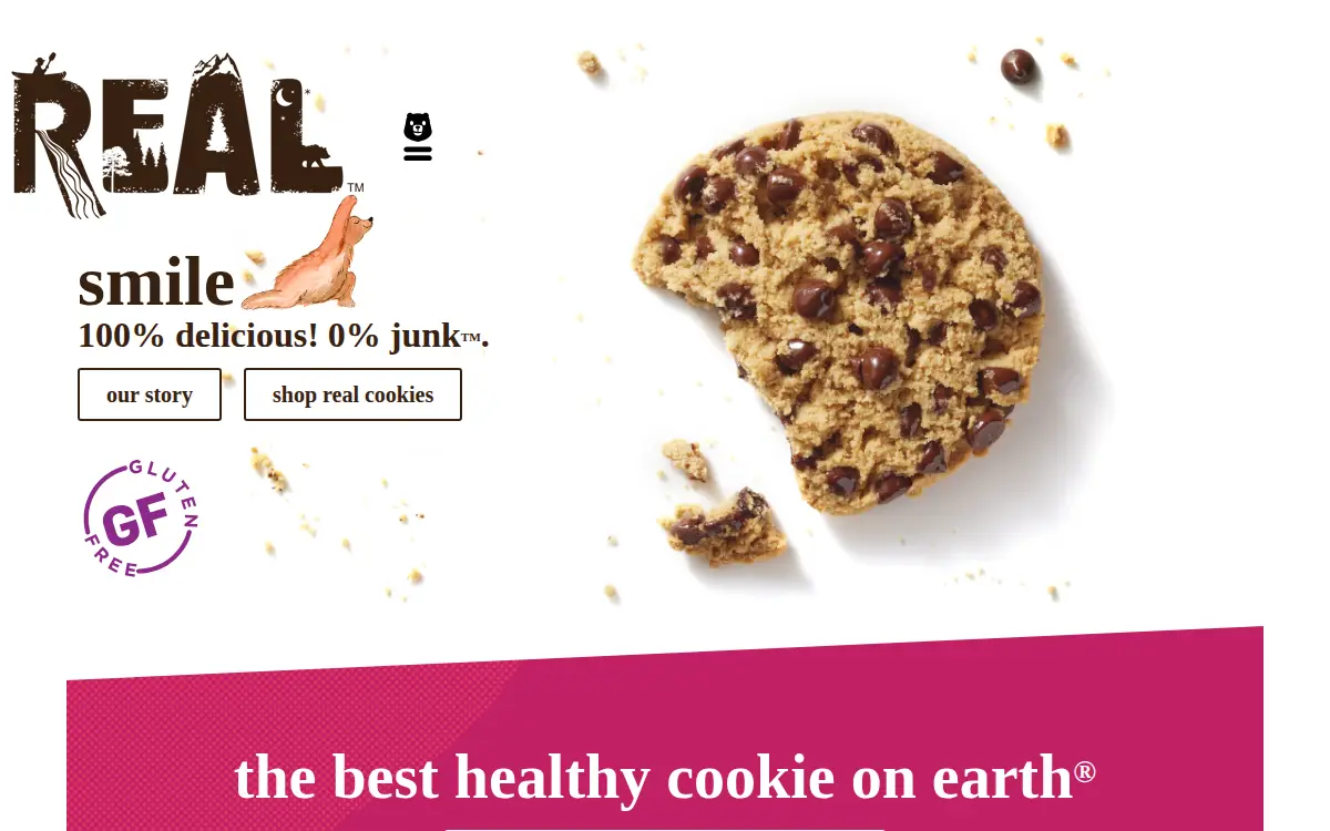Homepage of Get Real Foods LLC