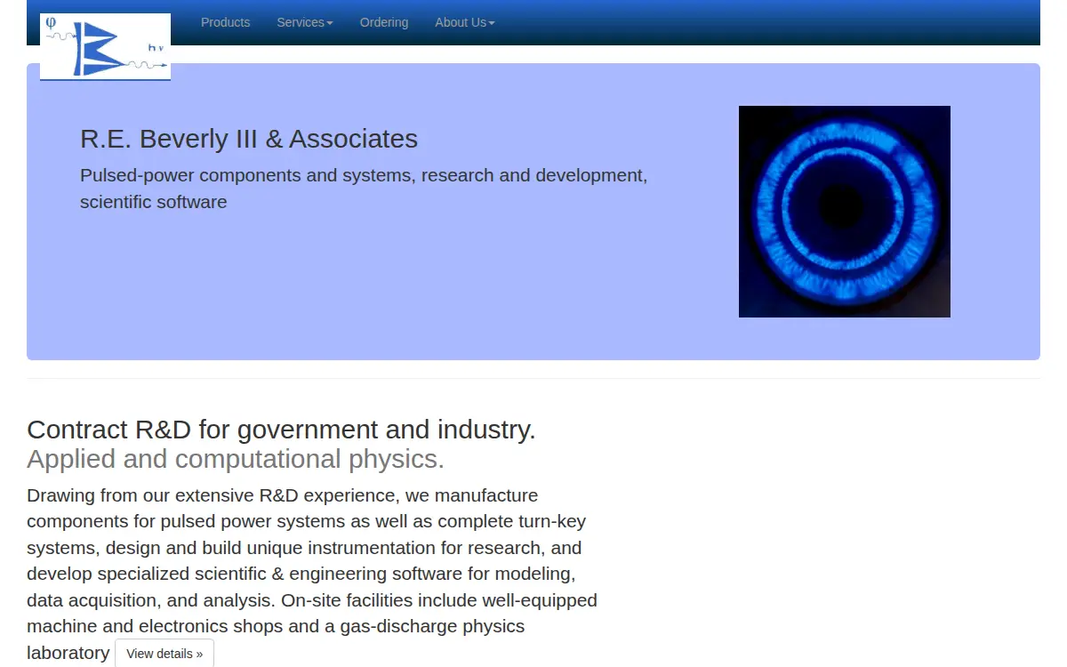 Homepage of Robert E Beverly Iii