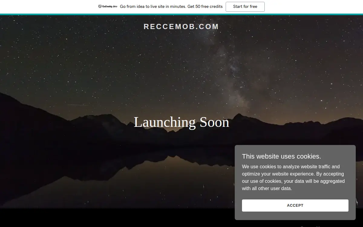 Homepage of Recce Mobility LLC