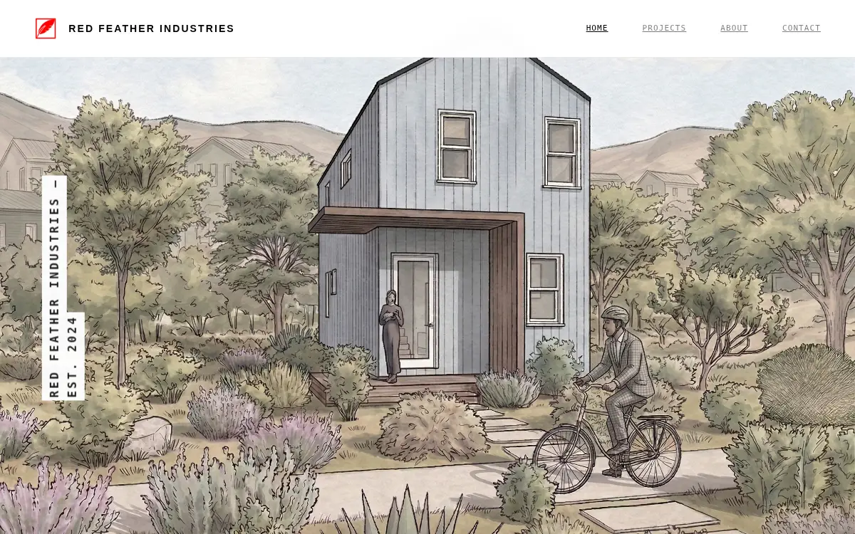 Homepage of Red Feather Industries Lca