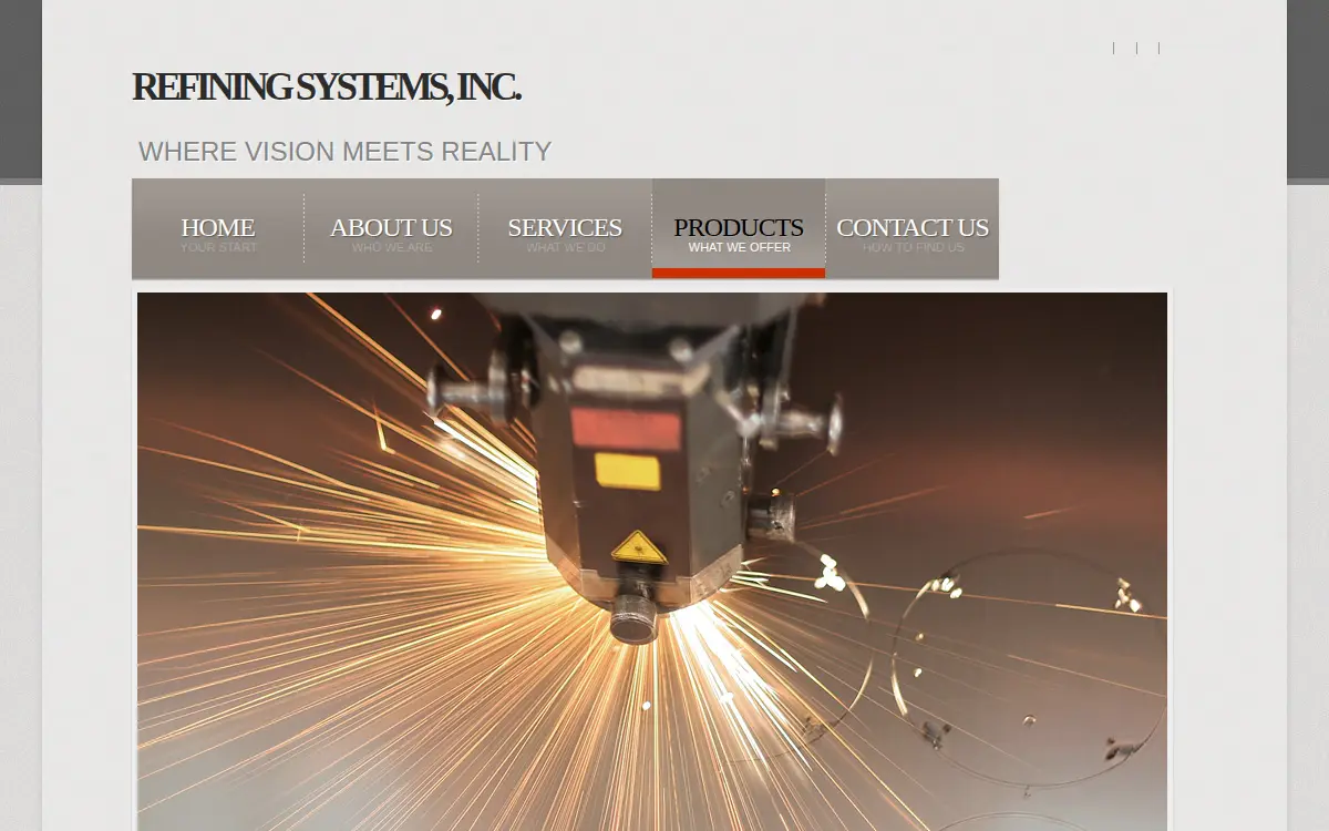 Homepage of Refining Systems INC