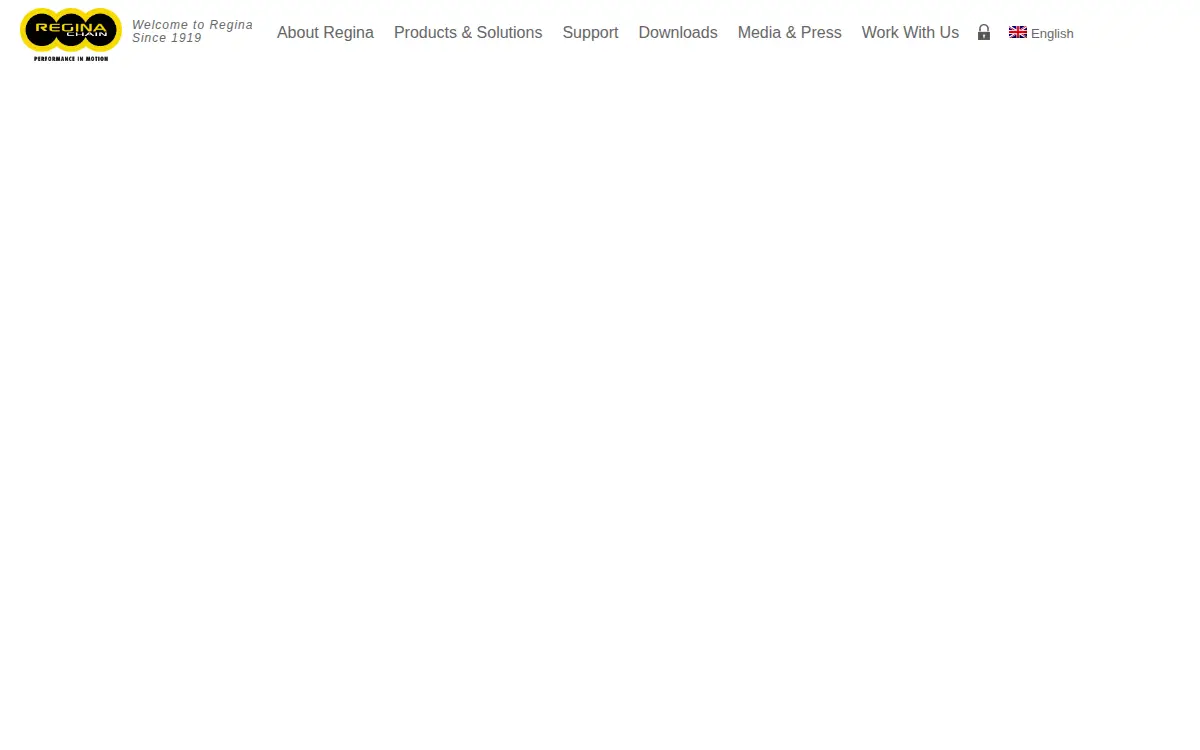 Homepage of Regina Usa, INC.