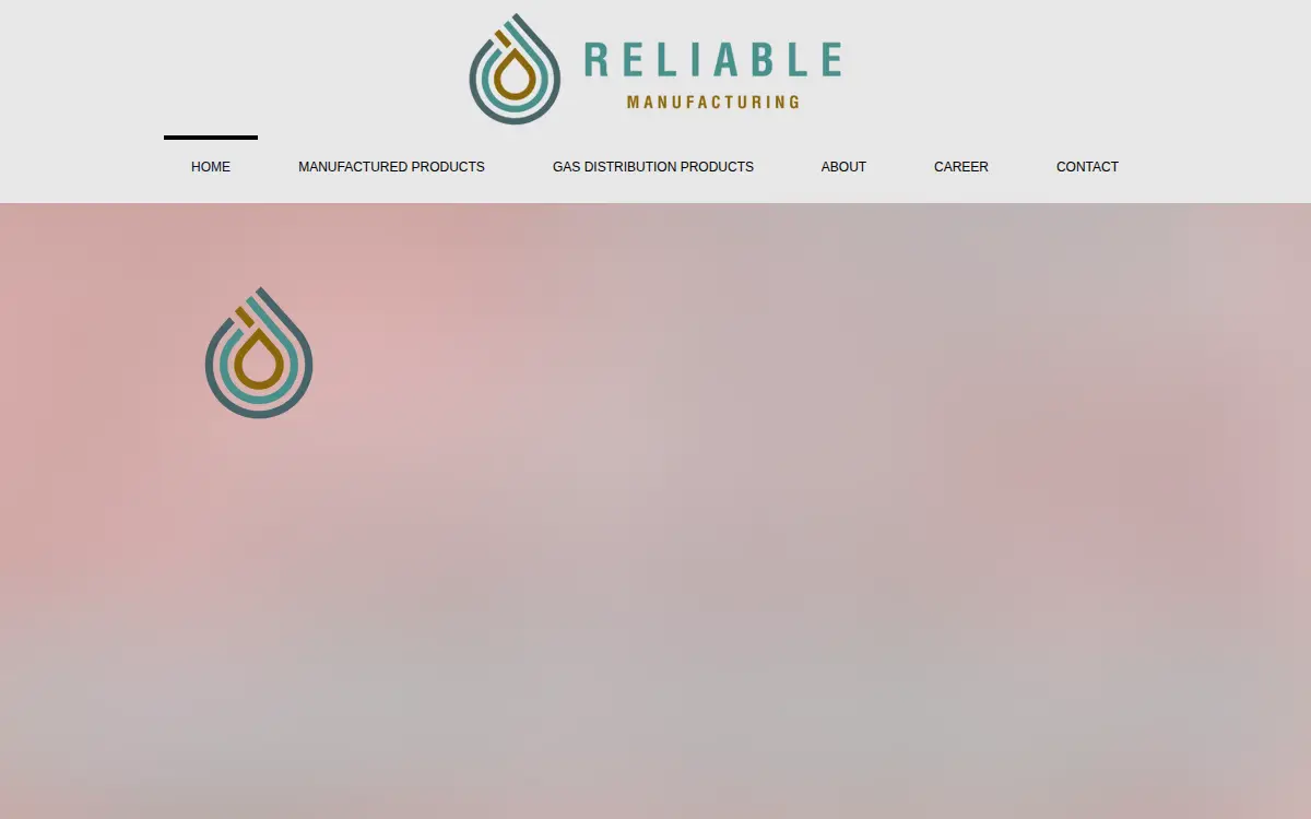 Homepage of Reliable Manufacturing Group INC.