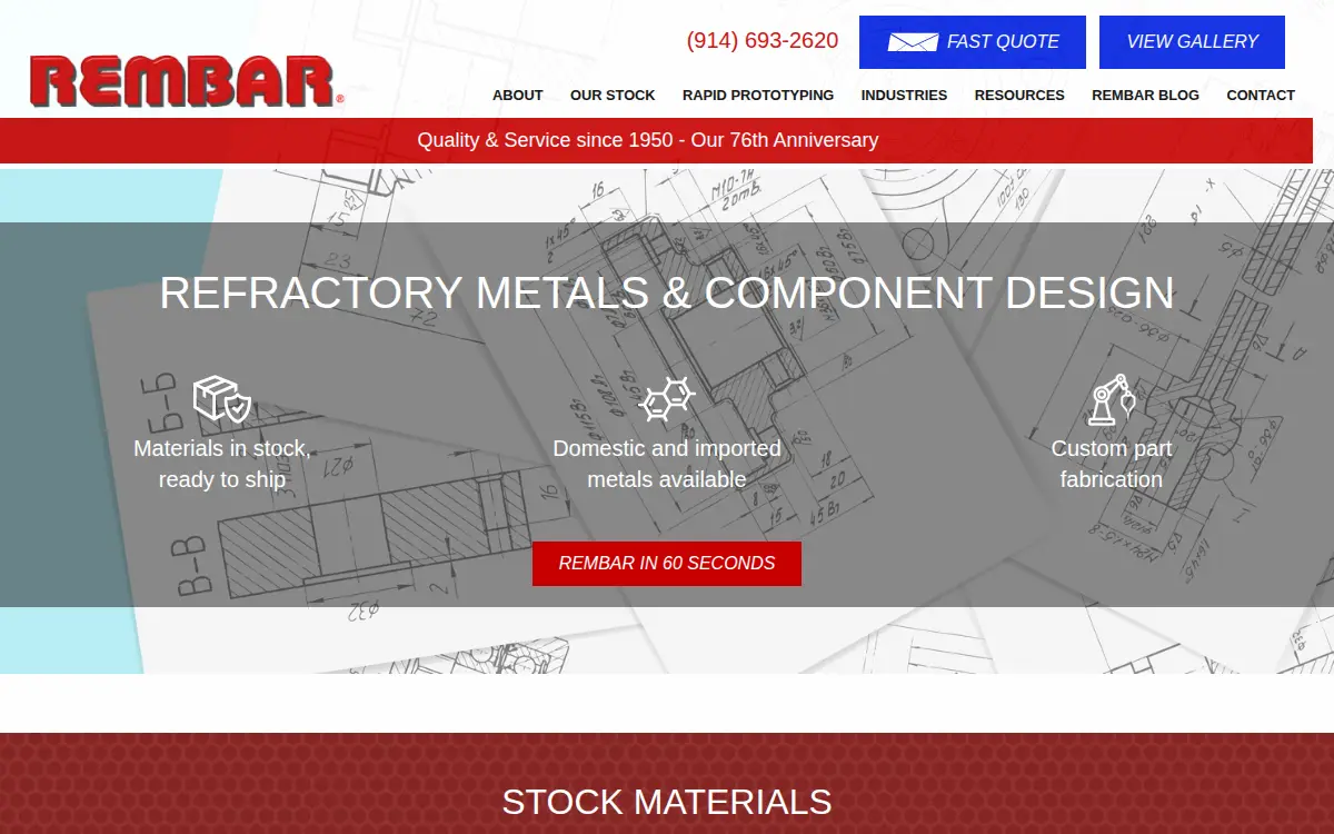 Homepage of The Rembar Company LLC