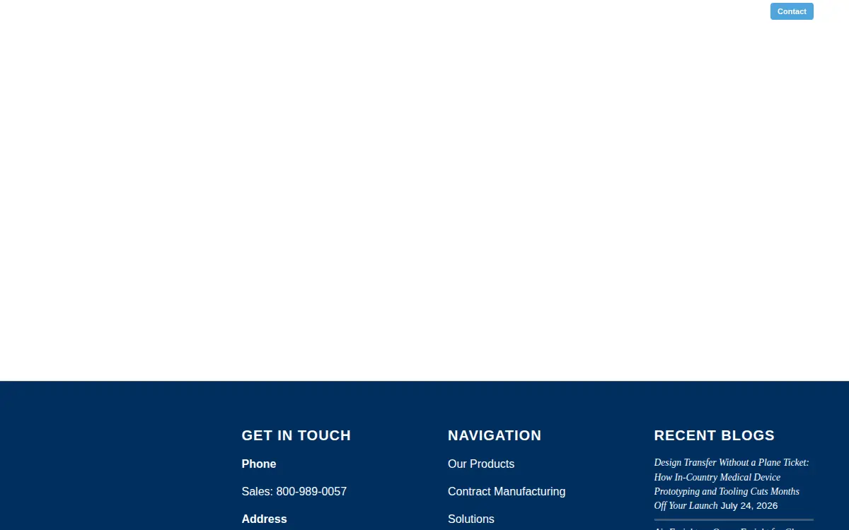 Homepage of Remington Medical, INC