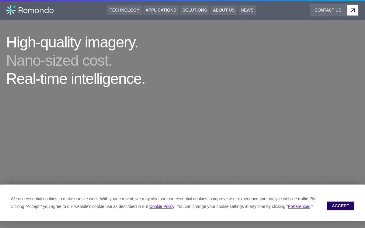 Homepage of Remondo Us, INC.