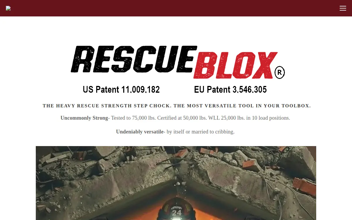 Homepage of Red Rescue LLC