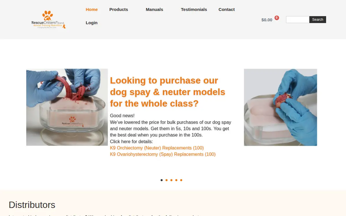 Homepage of Thales & CO LLC