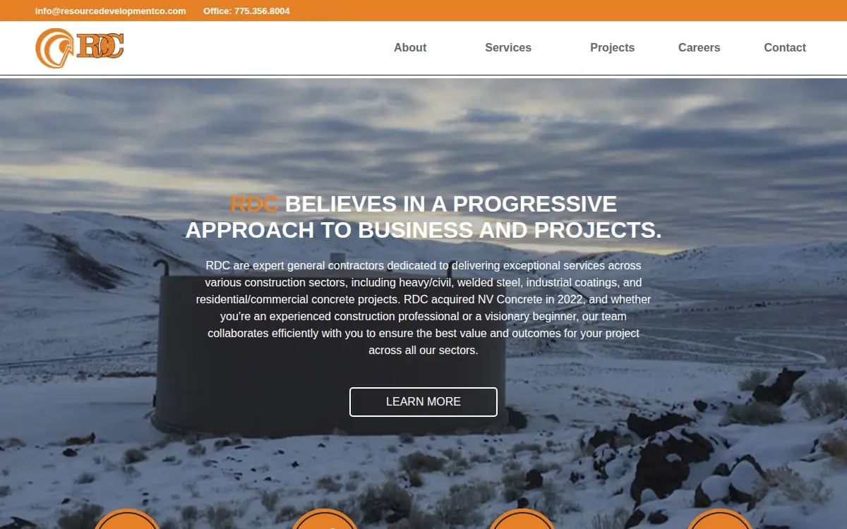 Homepage of Resource Development Company LLC