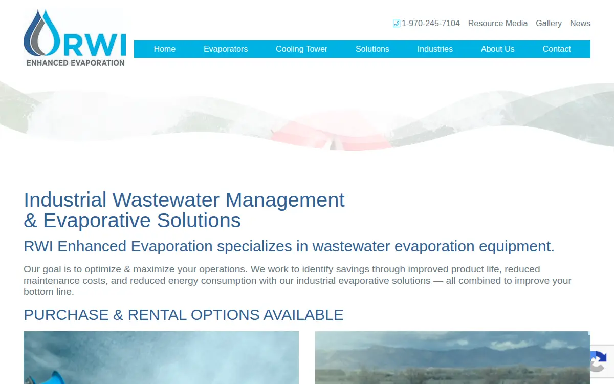 Homepage of Resource West, INC.