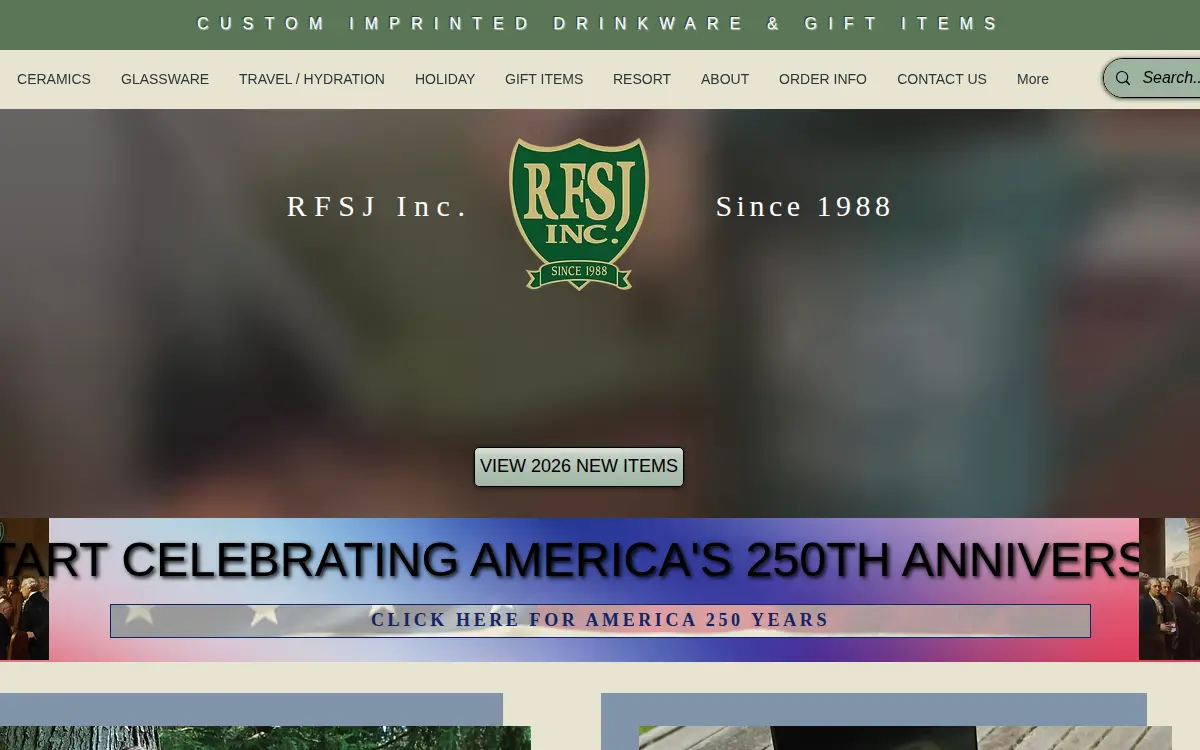 Homepage of Rfsj, INC
