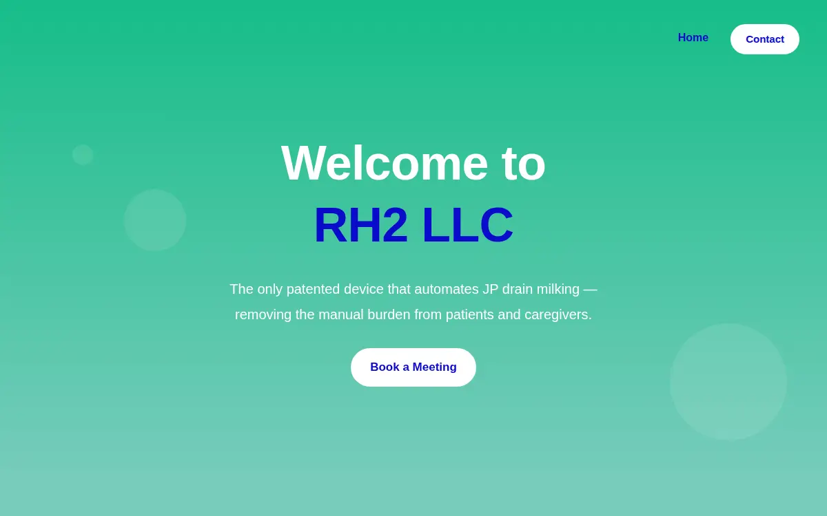 Homepage of Rh2 LLC