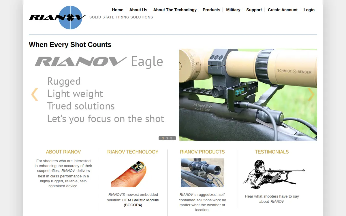 Homepage of Zrf, LLC