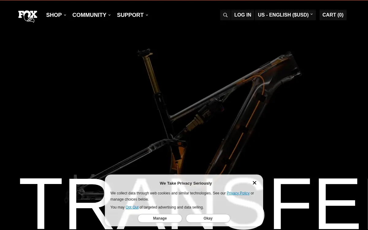 Homepage of Fox Factory INC