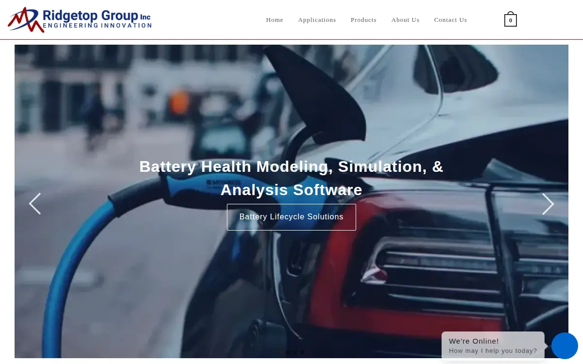Homepage of Ridgetop Group INC