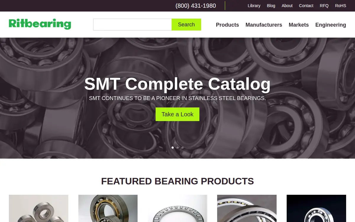 Homepage of Ritbearing CORP