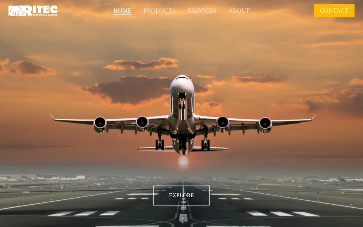 Homepage of Rugged Information Technology Equipment Corporation