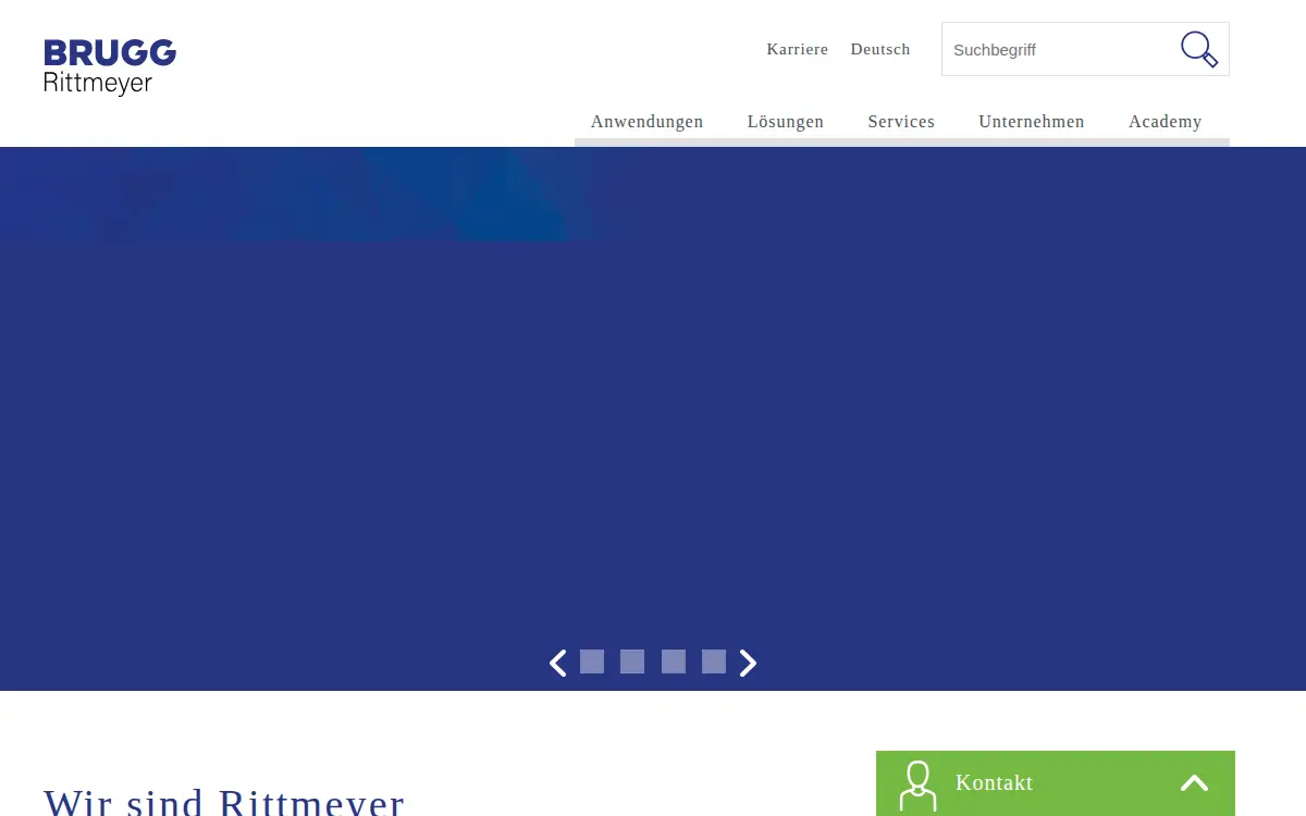 Homepage of Rittmeyer LLC