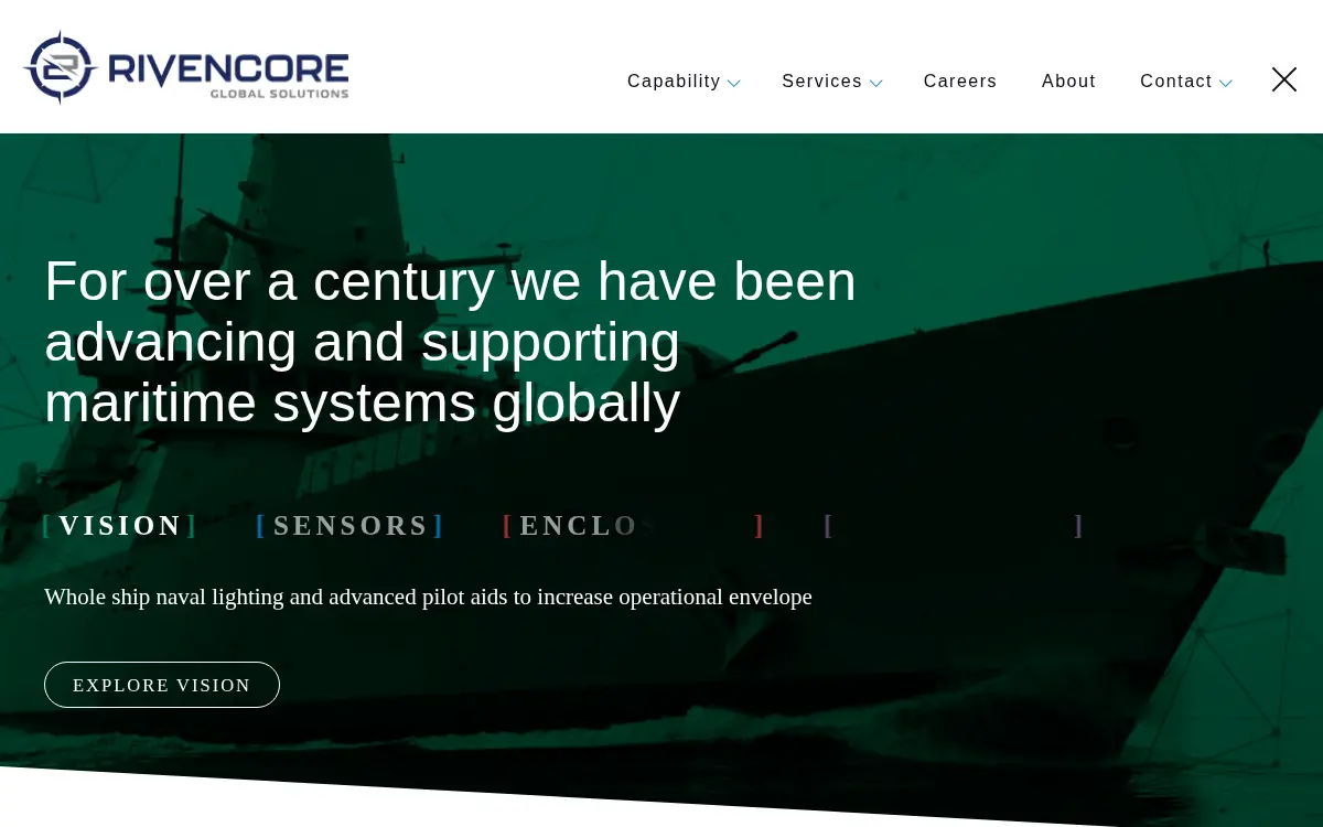 Homepage of Rivencore Us, INC