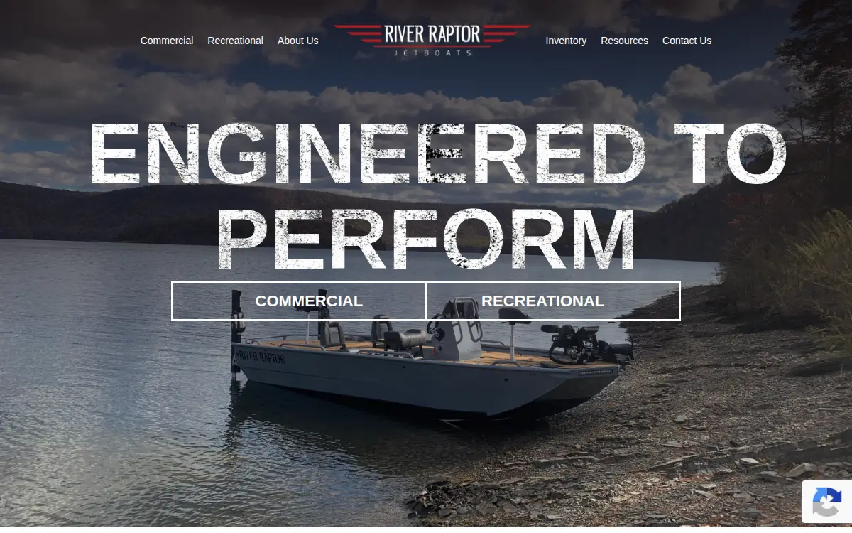 Homepage of Raptor Design & Engineering LLC