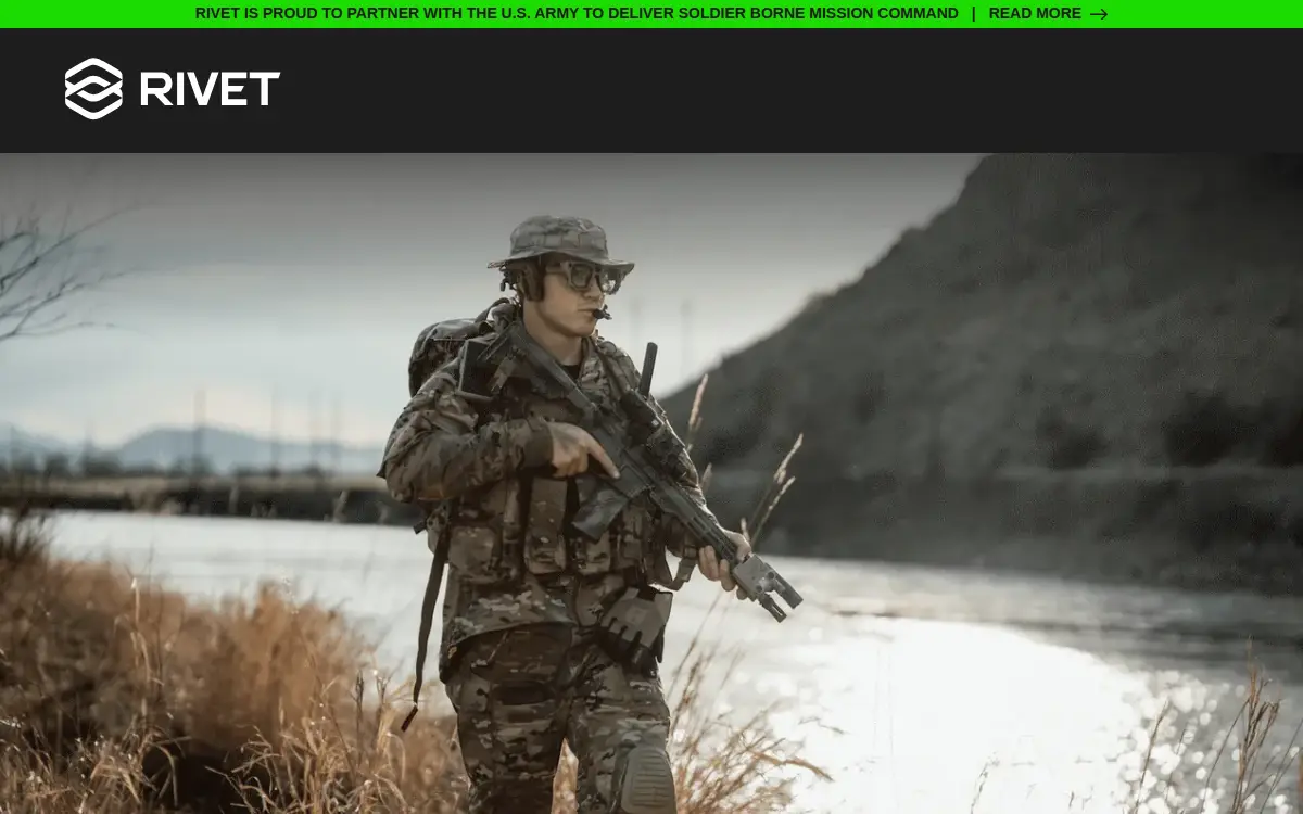 Homepage of Rivet Industries INC.