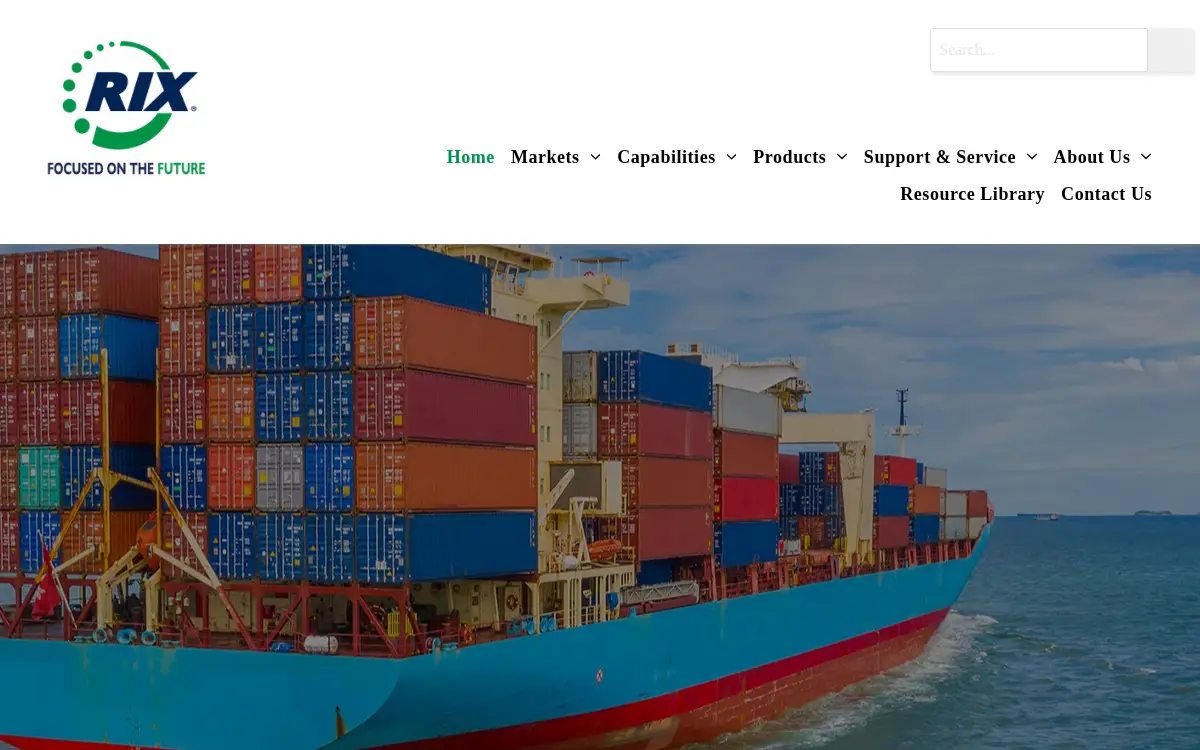 Homepage of Rix Industries