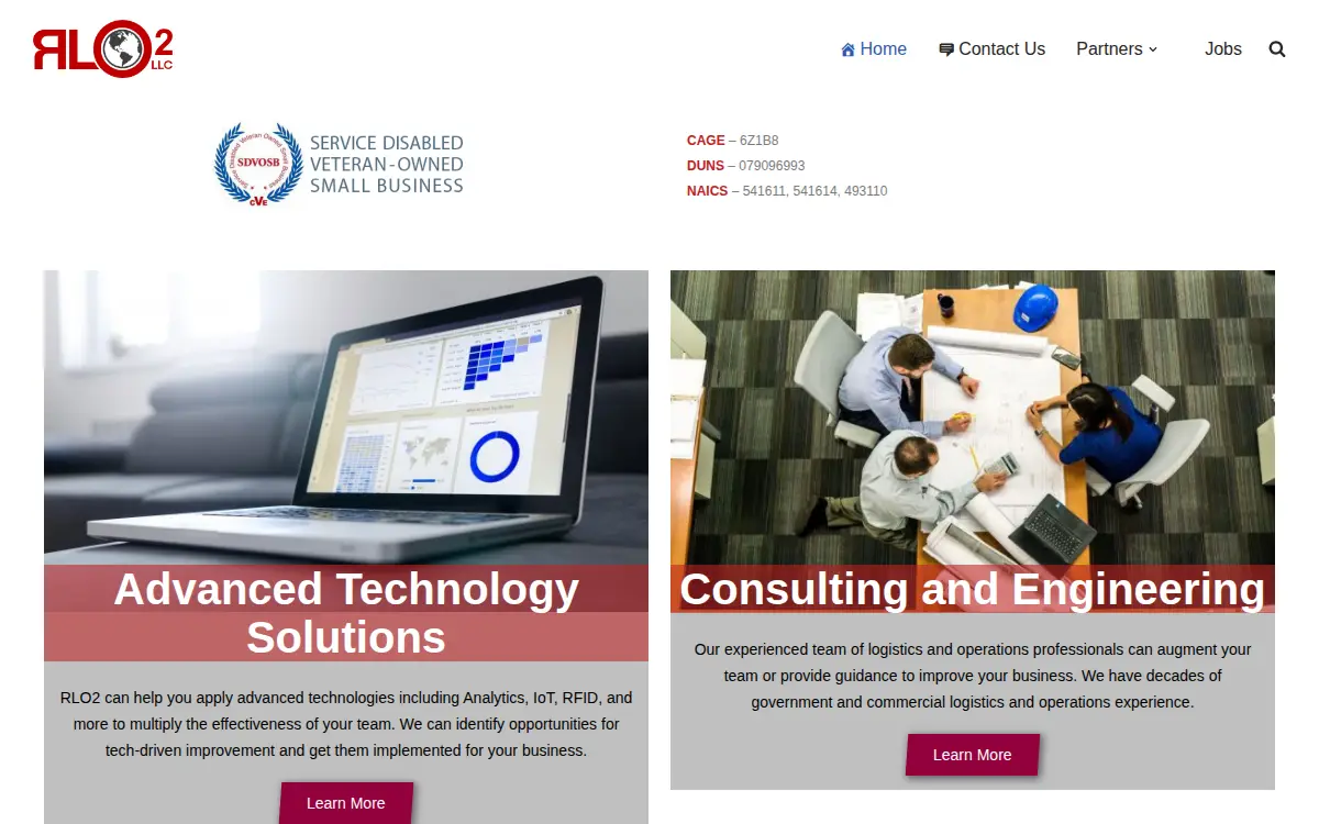Homepage of Rlo2 LLC