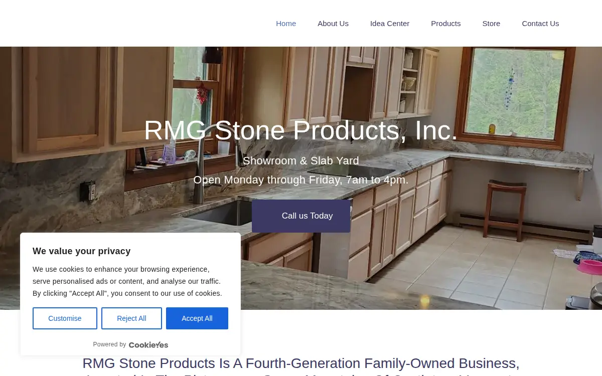 Homepage of Mccue Memorial Co., INC.