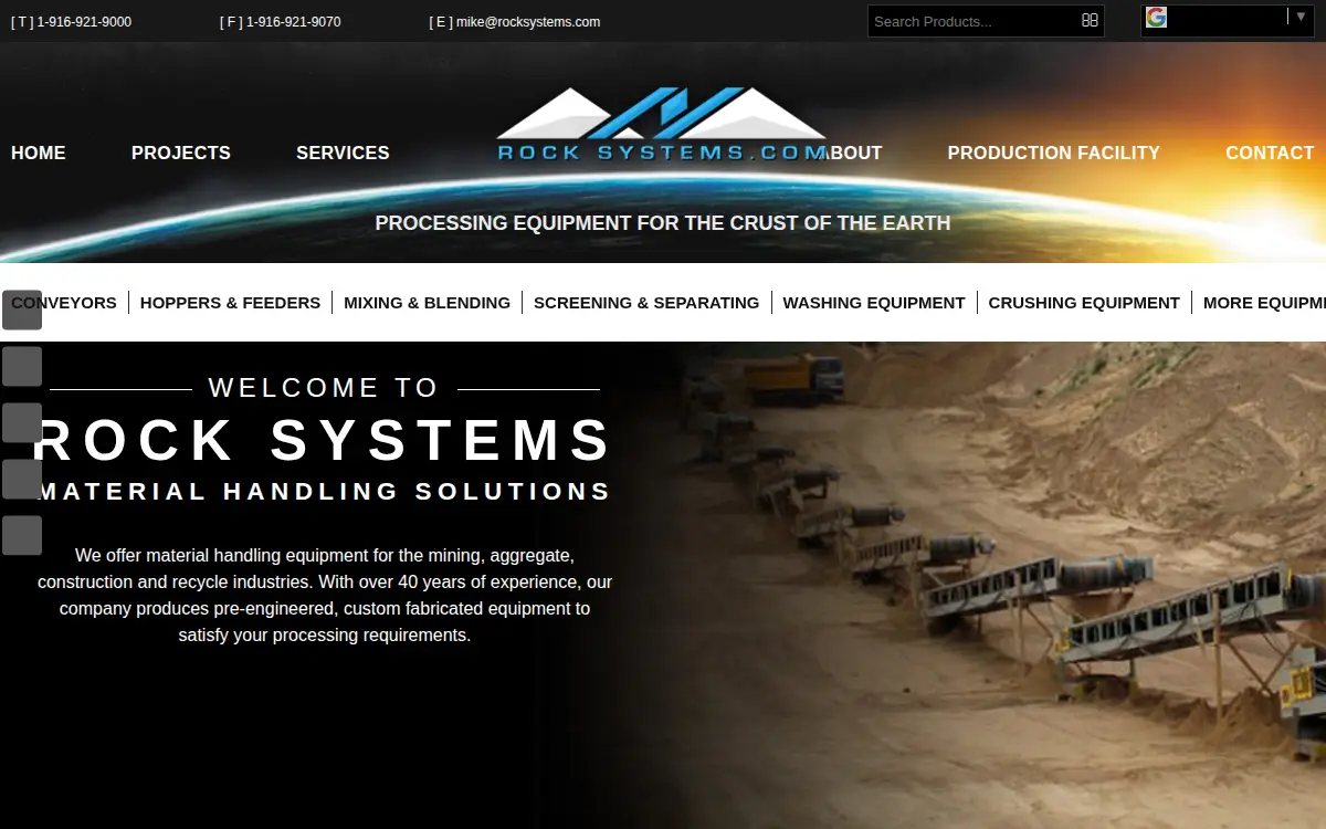 Homepage of Rock Systems, INC.