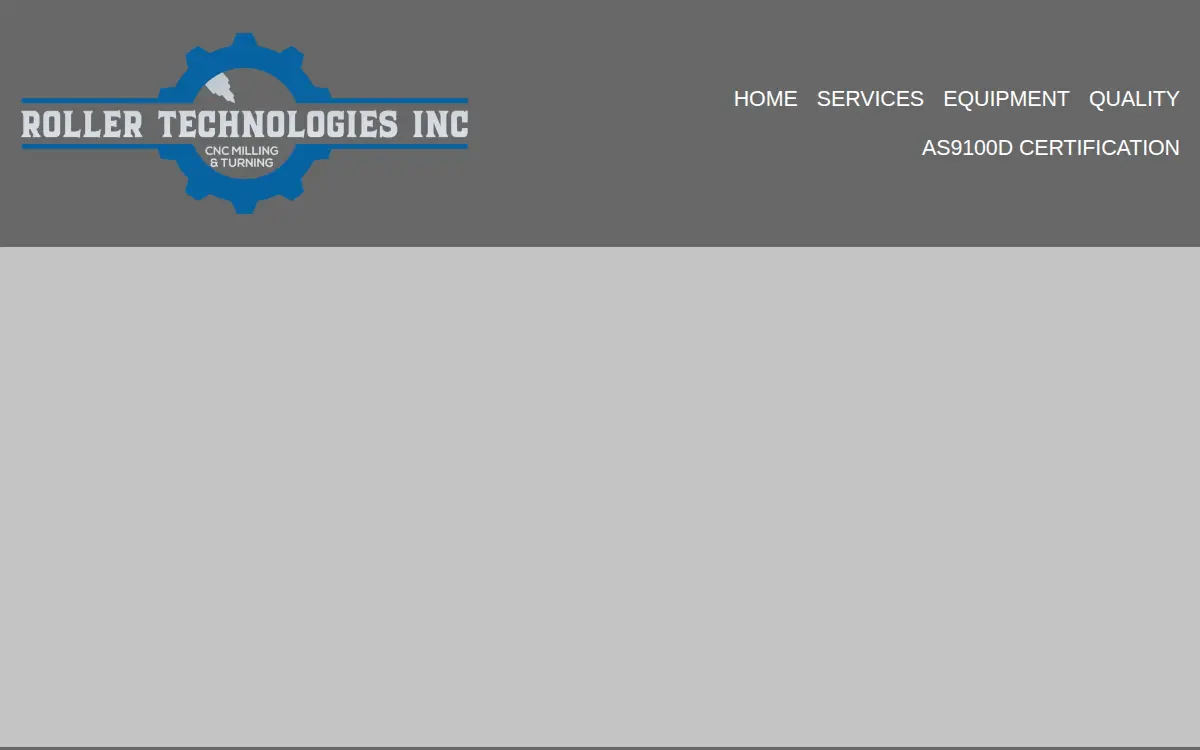 Homepage of Roller Technologies, INC.
