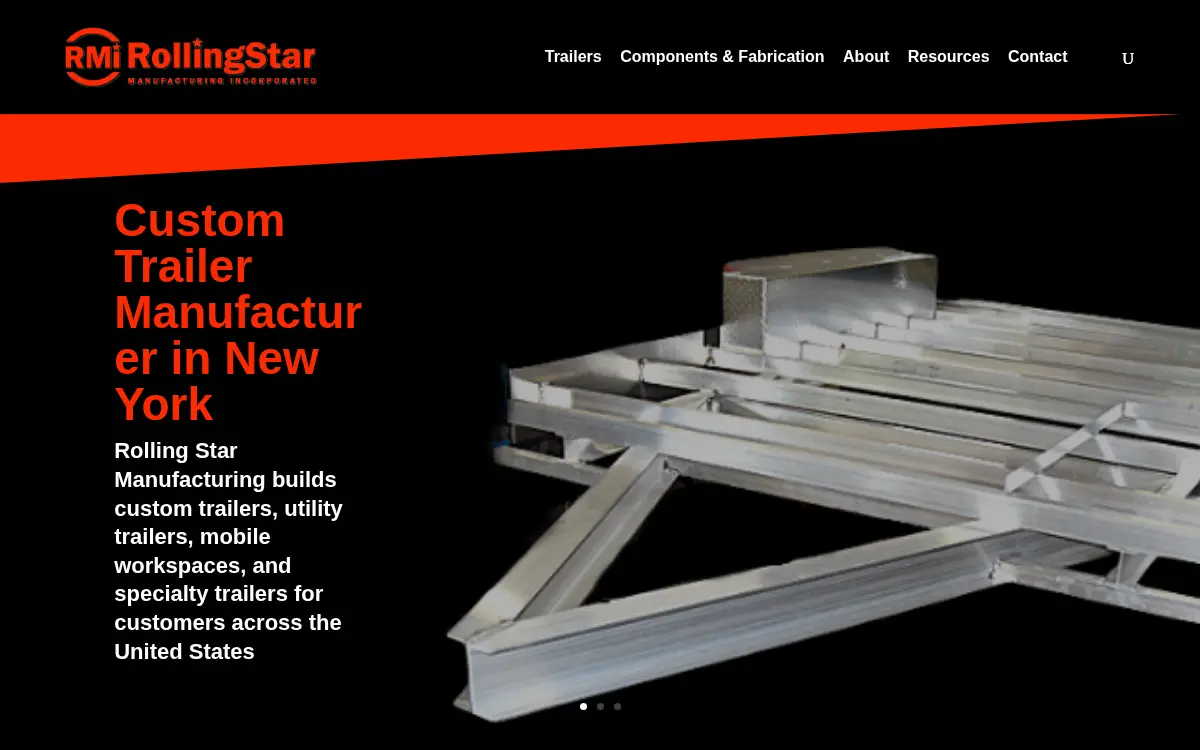 Homepage of Rolling Star Manufacturing INC