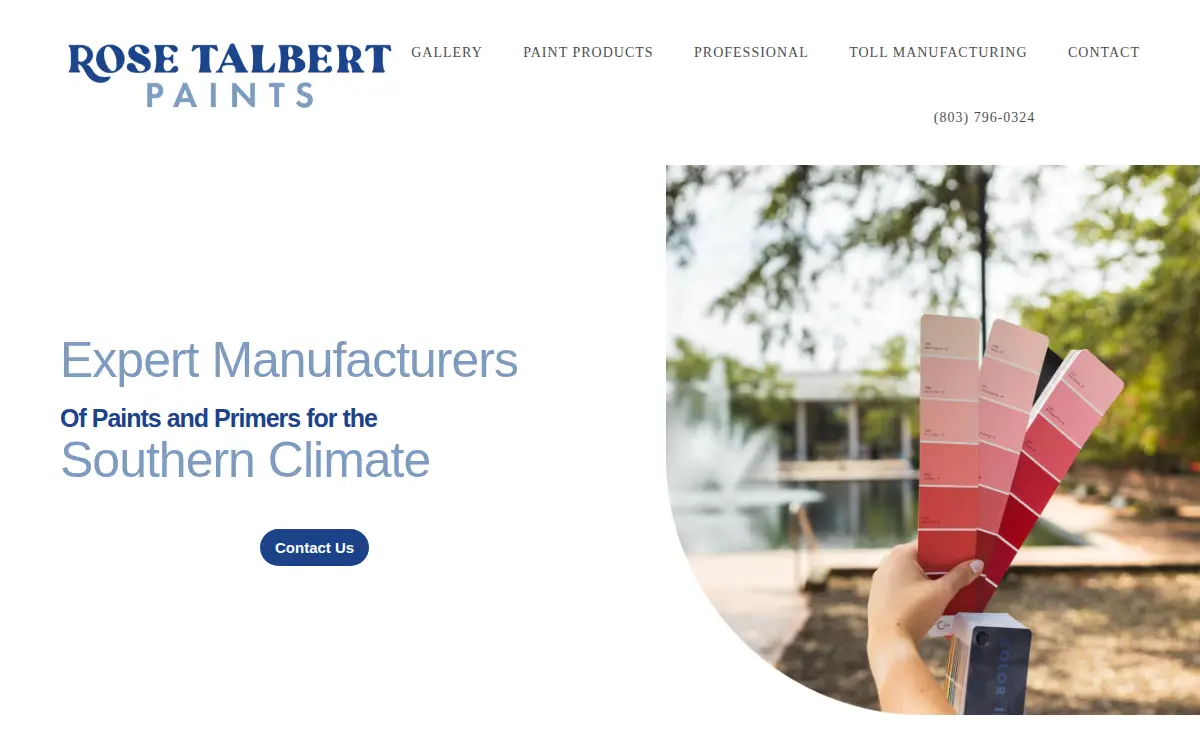 Homepage of Roses Quality Paints INC