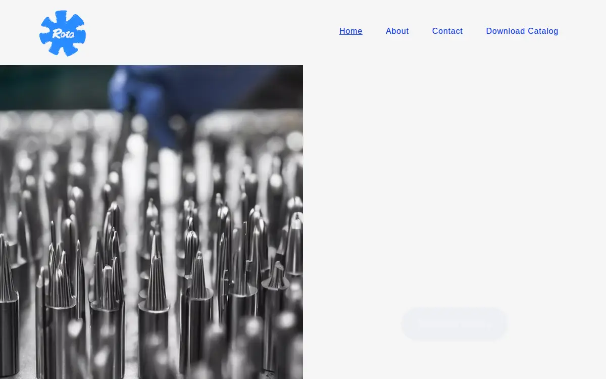 Homepage of Rota File Corporation