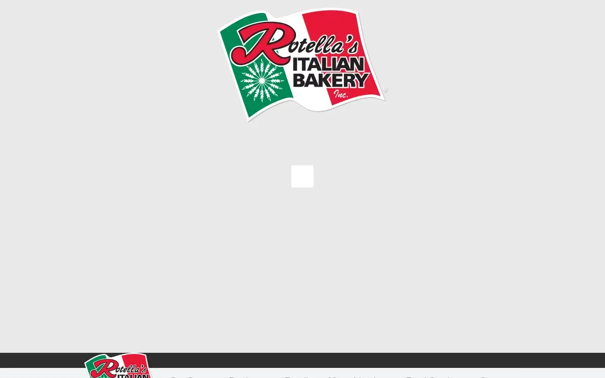 Homepage of Rotellas Italian Bakery INC