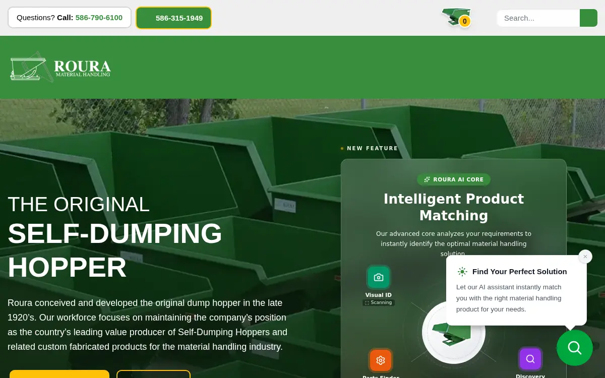 Homepage of Roura Acquisition INC
