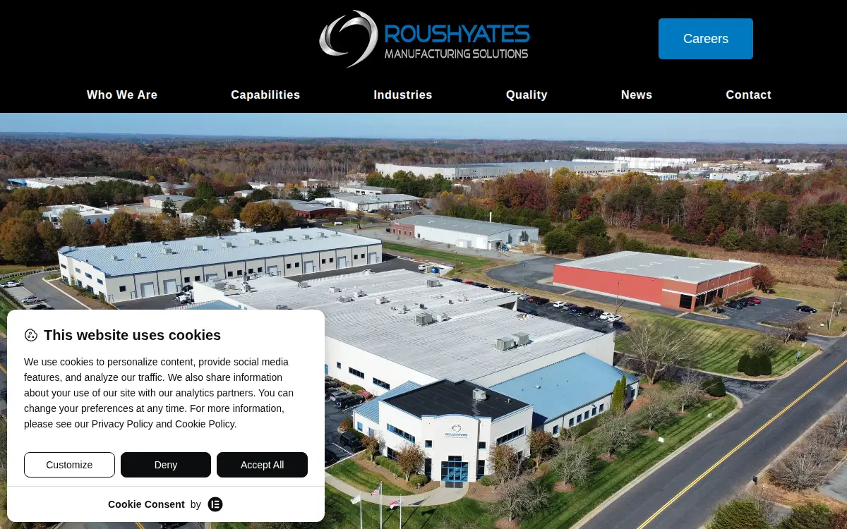Homepage of Roush & Yates Racing Engines LLC