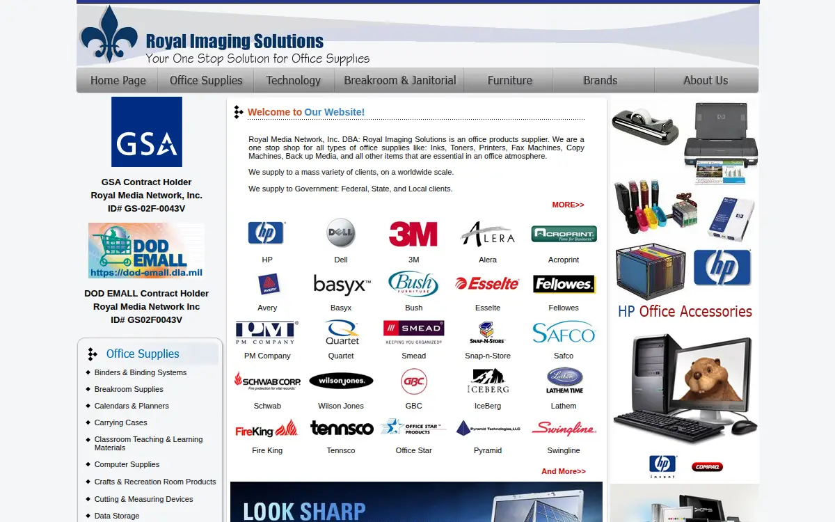 Homepage of Royal Media Network, INC.