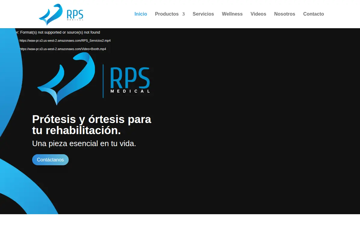 Homepage of Rps Medical Service CORP.