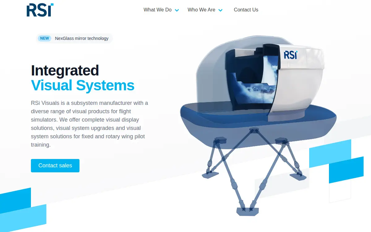 Homepage of Rsi Visual Systems, INC.