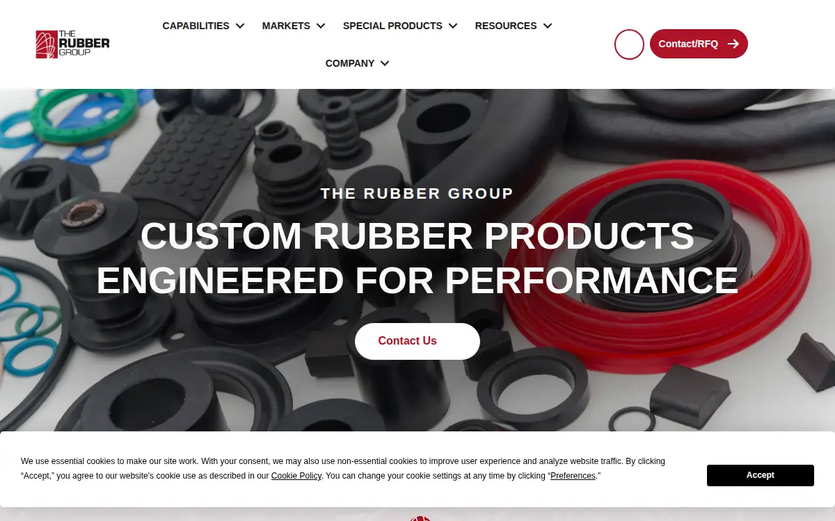 Homepage of Humphreys Industrial Products, INC
