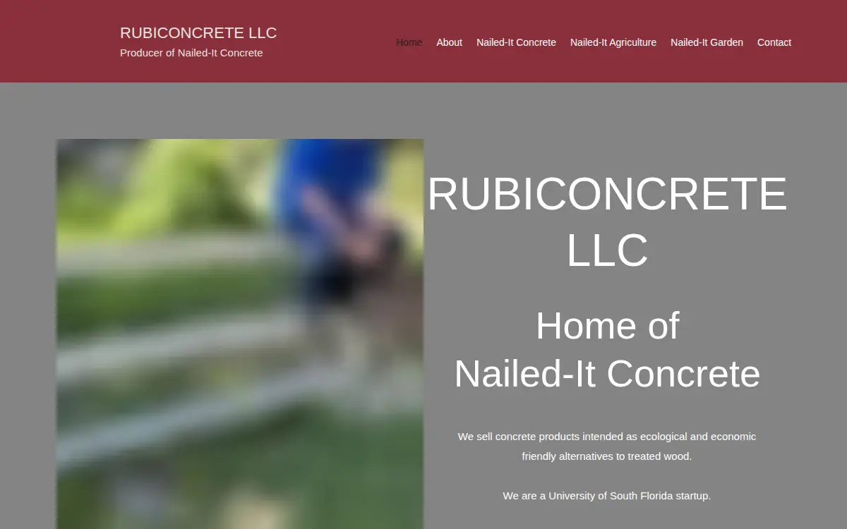 Homepage of Rubiconcrete LLC