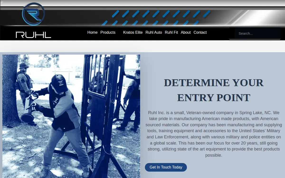 Homepage of Ruhl INC