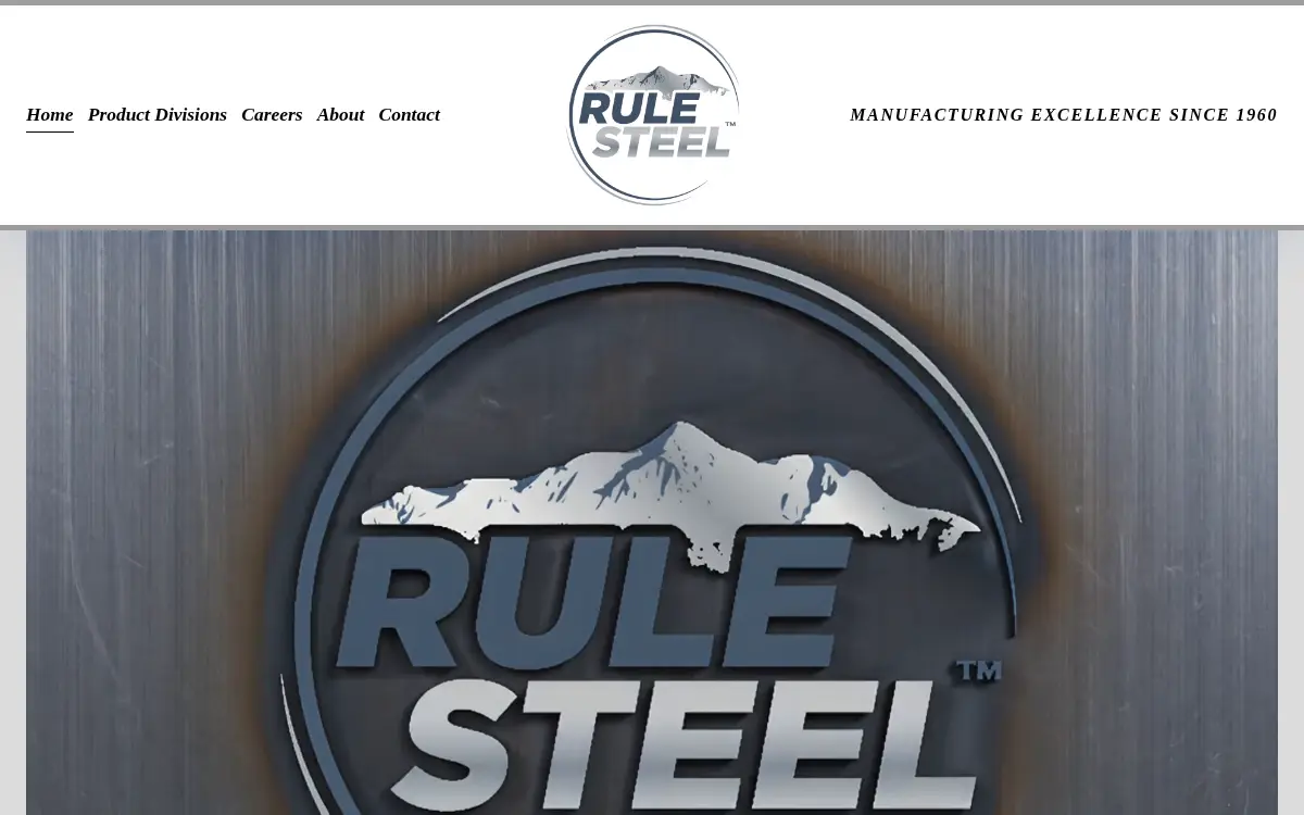 Homepage of Rule Steel Tanks, INC